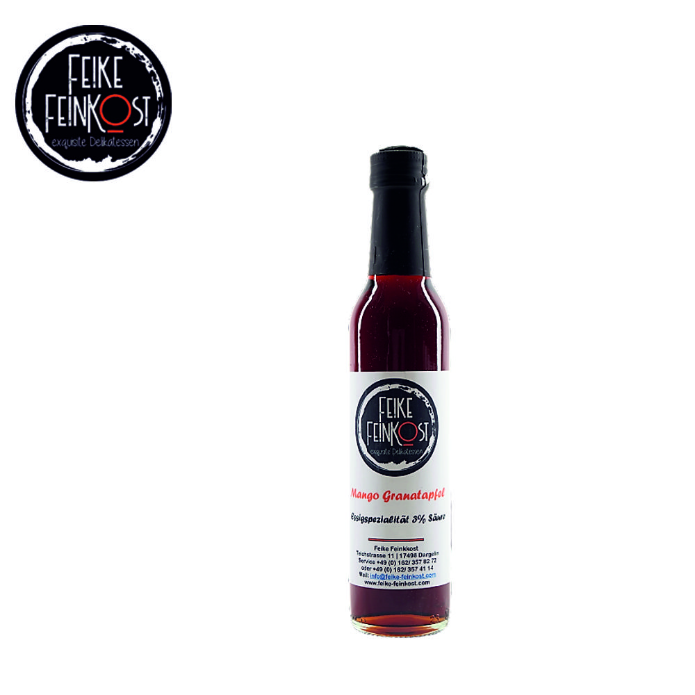 Balsamico Mango Granarapfel Crema 3% Säure.