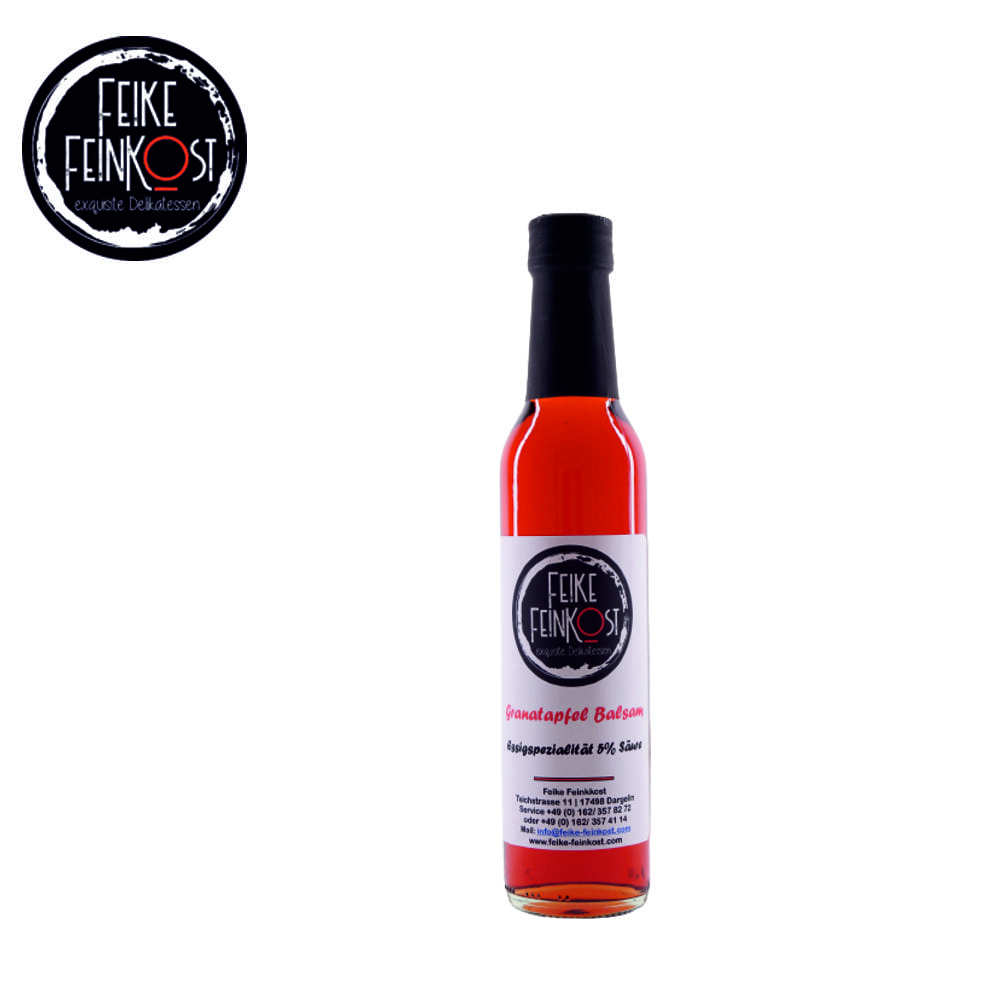 Balsamico Granatapfel Balsam 5 Säure.